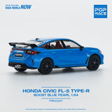 POPRACE 1/64 Honda Civic FL5 Type-R - Boost Blue Pearl PR640067