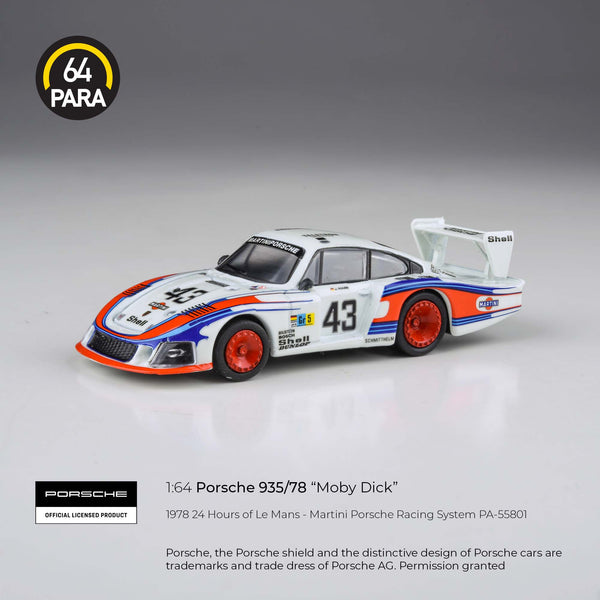 PREORDER PARA64 1/64 Porsche 935/78 1978 24H of Le Mans #43 PA-55801 (Approx. Release Date : Q1 2025 subject to manufacturer's final decision)