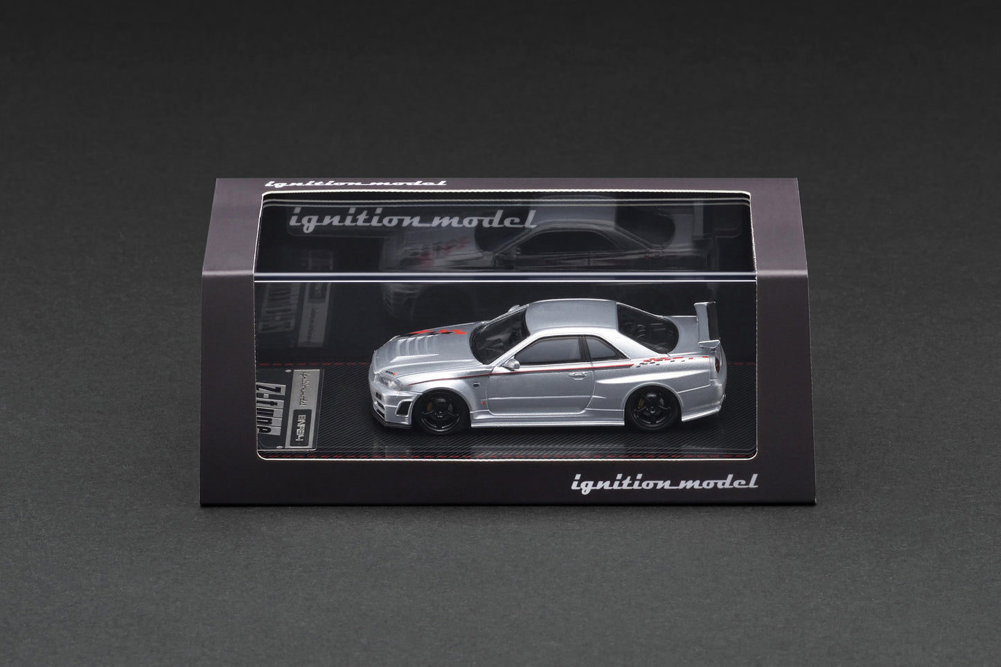Ignition Model 1/64 Nismo R34 GT-R Z-tune Silver IG3840