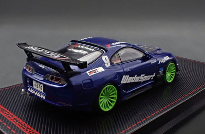 Ignition Model 1/64 Toyota Supra (JZA80) RZ Blue Metallic IG3843