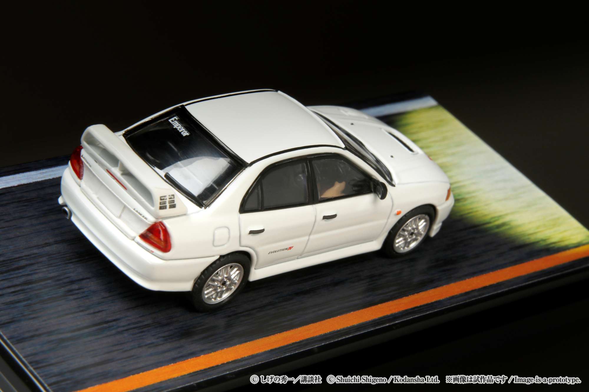 HOBBY JAPAN 1/64 Mitsubishi Lancer RS Evolution Ⅳ / INITIAL D VS