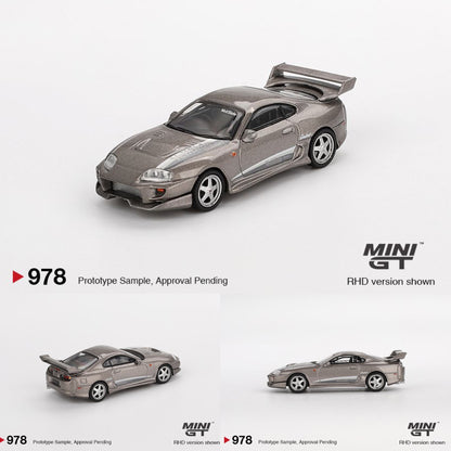 MINI GT 1/64 Toyota Supra VeilSide Combat V-II Combat Grey MGT00978