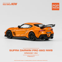 POPRACE 1/64 Supra Darwin Pro 66G NWB - Orange PR640077