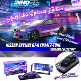 INNO64 1/64 NISSAN SKYLINE GT-R (R34) Z-Tune "ENDGAME" Australia Special Edition IN64-R34ZT-ENDGAME (Restock MAY 2024)