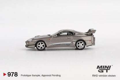 MINI GT 1/64 Toyota Supra VeilSide Combat V-II Combat Grey MGT00978