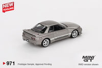 PREORDER MINI GT 1/64 Nissan Skyline GT-R (R32) Veilside Combat C-I Veilside Combat Grey MGT00971-R (PAPER BOX) (Approx. Release Date : Q3 2025 subject to manufacturer's final decision)