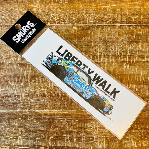 LIBERTY WALK JAPAN Box Sticker Kenmerry SMURFS ST166-KESU – Tokyo Station