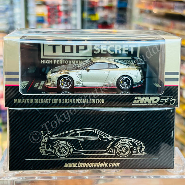 INNO64 1/64 NISSAN GT-R R35 "TOP SECRET" - MDX24 Special Edition