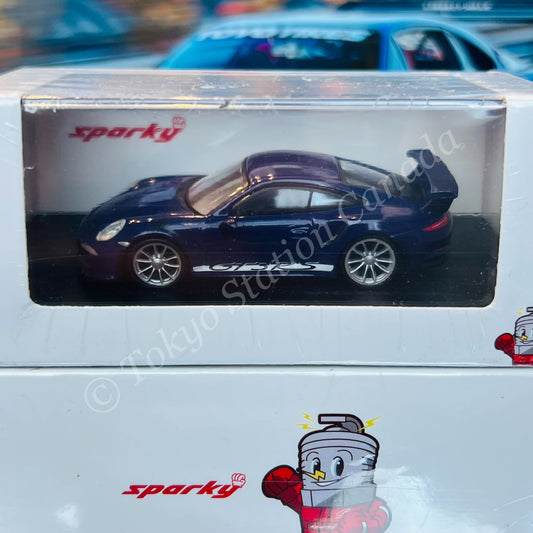 Sparky 1/64 Porsche 911 GT3 RS 2016 Ultra Violet Y072