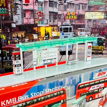 TINY 微影 1/110 KMB Bus Stop Shelter (Wong Tai Sin interchange 黃大仙轉車站)
