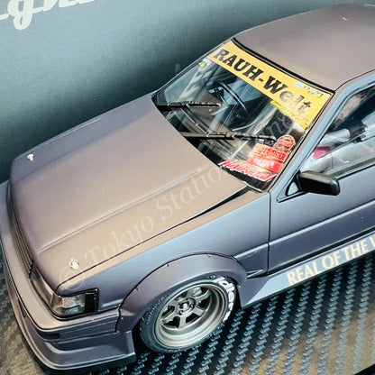 Ignition Model 1/18 RWB AE86 Matte Black IG2606