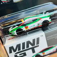 MINI GT 1/64 Lamborghini Huracan GT3 EVO2 #87 "Bamboo Airways Lamborghini GT3" JLOC 2023 SUPER GT SERIES MGT00689-L