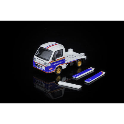 PREORDER MOTORHELIX 1/64 Honda ACTY 4WD Customized Blue & White Livery M65623 (Approx. Release Date: Q4 2026 and subject to the manufacturer's final decision)