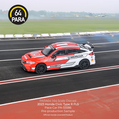 PARA64 1/64 2023 Honda Civic Type R FL5 Indycar Pacecar PA-55586