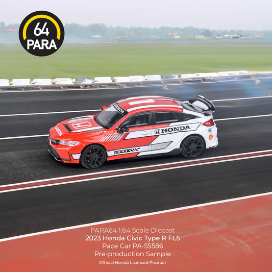 PARA64 1/64 2023 Honda Civic Type R FL5 Indycar Pacecar PA-55586