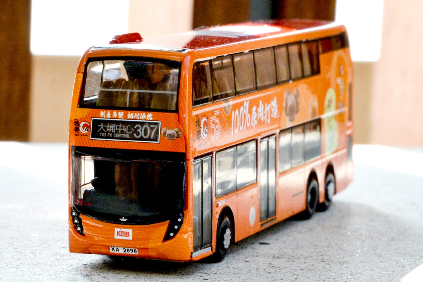 TINY 微影 ADL Enviro500 MMC 12.8m KMB 大埔振興 (TAI PO CENTRAL 307 大埔中心)