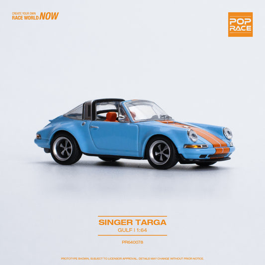 POPRACE 1/64 Singer Targa - Gulf PR640078