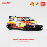 PREORDER POPRACE 1/64 Shell Pandem GR Yaris PR640039 (Approx. Release Date: Q1 2024 and subject to the manufacturer's final decision)