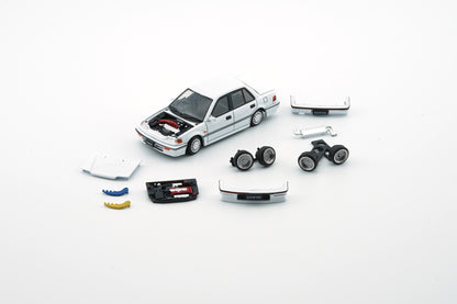 BM Creations 1/64 Honda Civic EF2 1991 WHITE LHD 64B0403