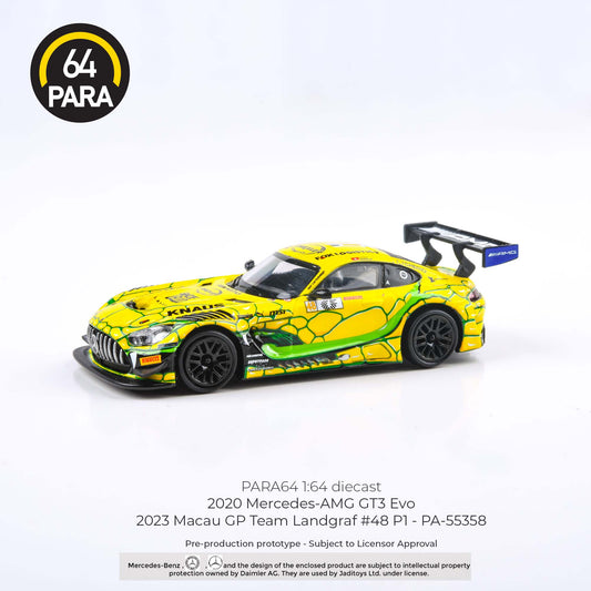 PARA64 1/64 Mercedes-AMG GT3 Evo 2023 Macau GP Team Landgraf #48 P1  PA-55358