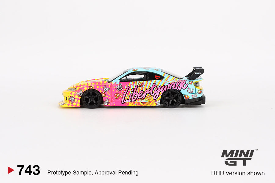 MINI GT 1/64 Nissan LB-Super Silhouette S15 SILVIA LB KUMA MGT00743-R
