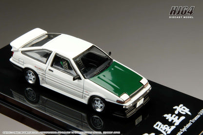 HOBBY JAPAN 1/64 Toyota SPRINTER TRUENO (AE86) DRIFT KING WHITE HJ646052DK
