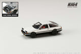 HOBBY JAPAN 1/64 Toyota SPRINTER TRUENO GT APEX (AE86) JDM Style White/Black HJ641052AWB