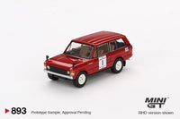 PREORDER MINI GT 1/64 Range Rover 1971 International Hillrally Winner MGT00893-R (Approx. Release Date : Q2 2025 subject to manufacturer's final decision)