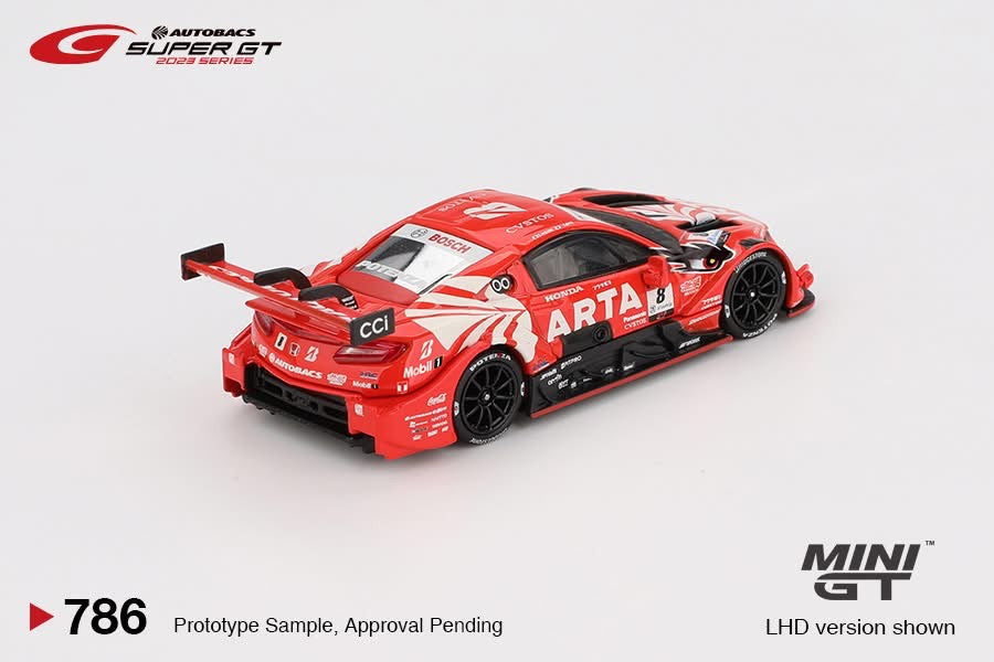 MINI GT 1/64 Japan Exclusive Honda NSX-GT “Type S” GT500 #8 “ARTA MUGEN NSX-GT ” ARTA 2023 SUPER GT Series MGT00786-BL
