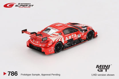 MINI GT 1/64 Japan Exclusive Honda NSX-GT “Type S” GT500 #8 “ARTA MUGEN NSX-GT ” ARTA 2023 SUPER GT Series MGT00786-BL