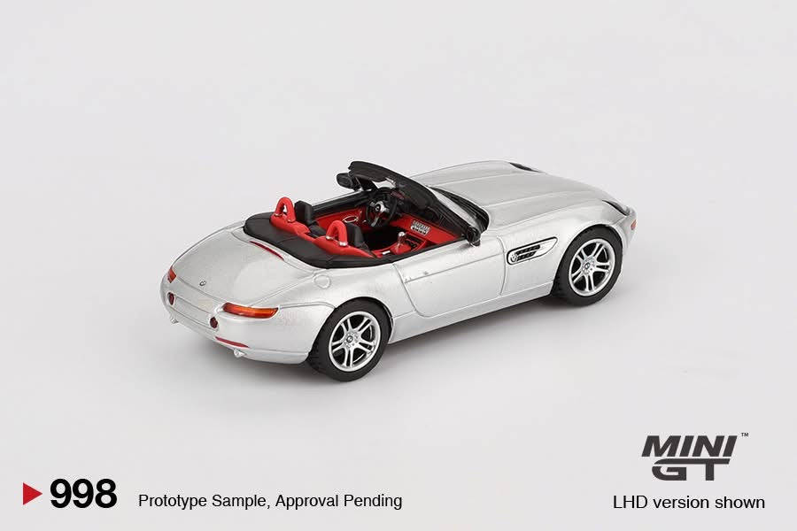 MINI GT 1/64 BMW Z8 Silver MGT00998-BL
