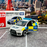 TOMICA 39 Mitsubishi Lancer Evolution X Bristish Police Type (4904810333494)