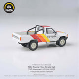 PREORDER PARA64 1/64 1984 Toyota Hilux Single Cab – TRD Ironman LHD PA-55525 (Approx. Release Date : SEPTEMBER 2024 subject to manufacturer's final decision)