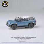 PREORDER PARA64 1/64 2024 Land Cruiser 250 Blue LHD PA-55741 (Approx. Release Date : SEPTEMBER 2024 subject to manufacturer's final decision)