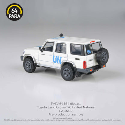 PARA64 1/64 2014 Toyota Land Cruiser LC76 United Nations LHD PA-55319