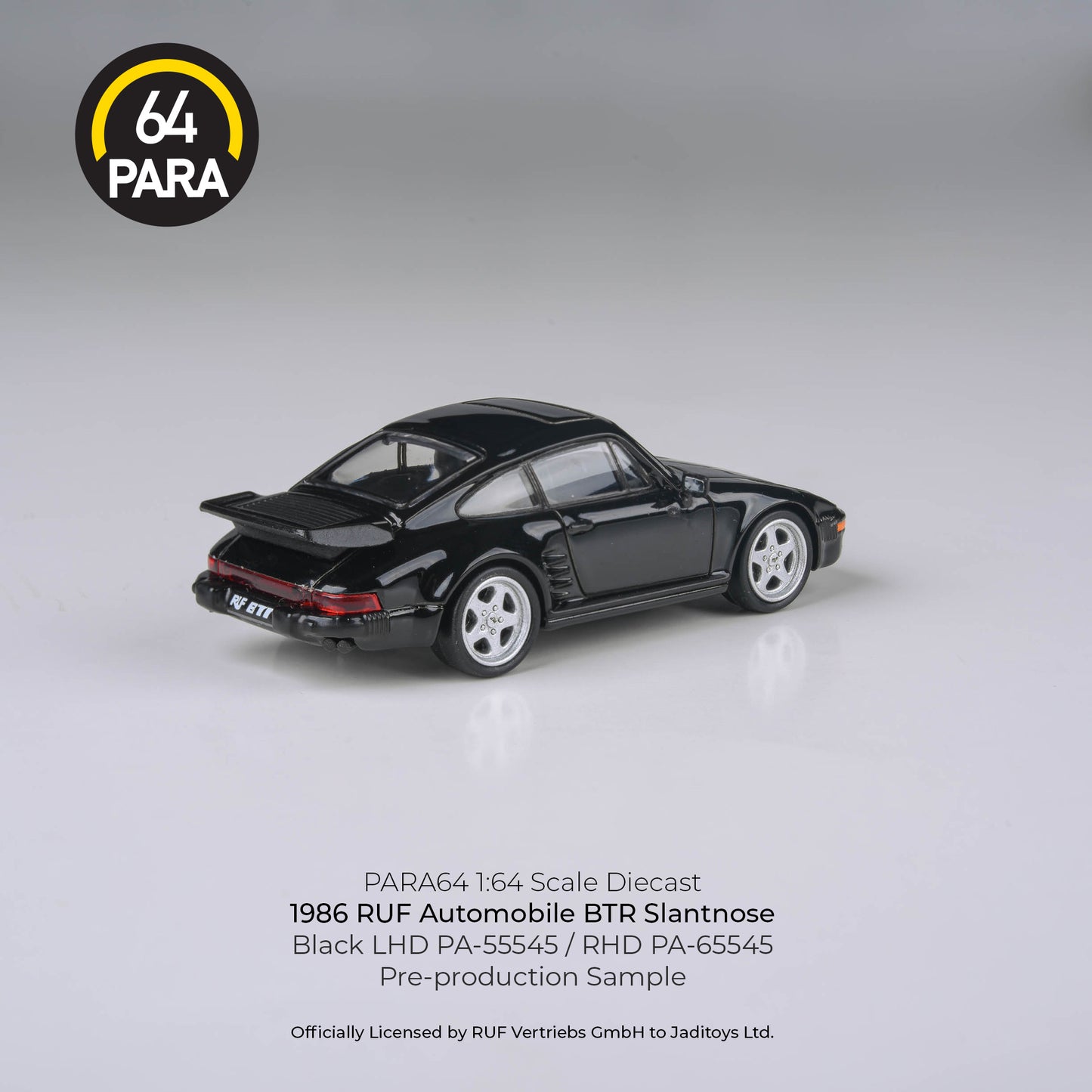 PARA64 1/64 1986 RUF BTR Black LHD PA-55545