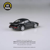 PREORDER PARA64 1/64 1986 RUF BTR Black LHD PA-55545 (Approx. Release Date : SEPTEMBER 2024 subject to manufacturer's final decision)