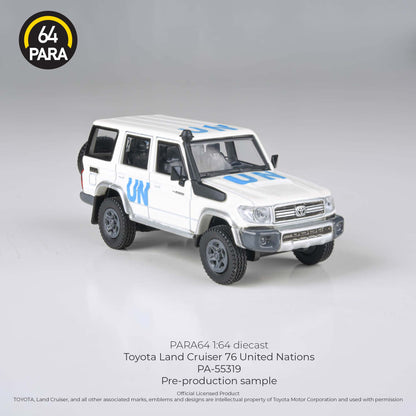 PARA64 1/64 2014 Toyota Land Cruiser LC76 United Nations LHD PA-55319