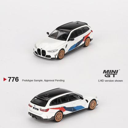 MINI GT 1/64 BMW M3 M Performance Touring Alpine White LHD MGT00776-L