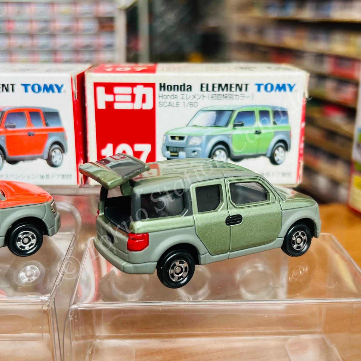 TOMICA 107 Honda ELEMENT Set of 2 (Regular and First Edition) – Tokyo ...