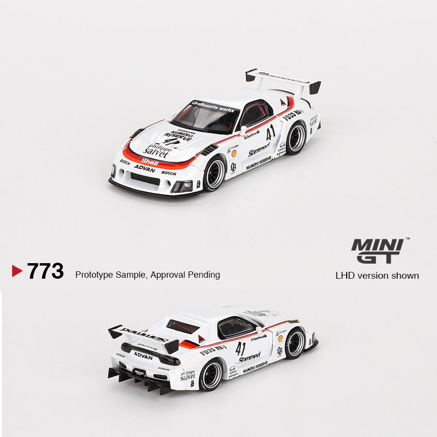 MINI GT 1/64 MAZDA RX-7 LB-Super Silhouette #41 Numero Reserve MGT00773-R