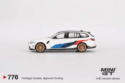 MINI GT 1/64 BMW M3 M Performance Touring Alpine White LHD MGT00776-L