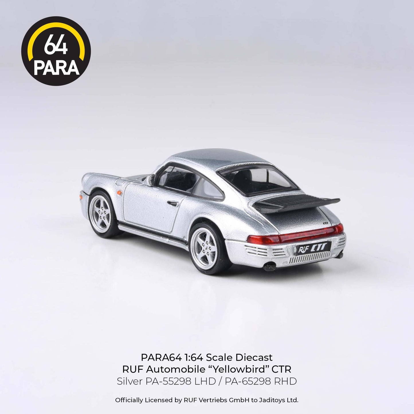 PARA64 1/64 1987 RUF CTR Yellowbird Silver LHD PA-55298