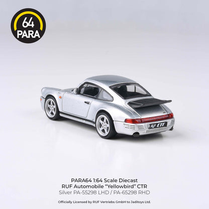 PARA64 1/64 1987 RUF CTR Yellowbird Silver LHD PA-55298