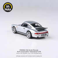 PREORDER PARA64 1/64 1987 RUF CTR Yellowbird Silver LHD PA-55298 (Approx. Release Date : SEPTEMBER 2024 subject to manufacturer's final decision)