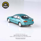 PARA64 1/64 1995 Honda Civic Coupe EJ1 - Aztec Green LHD PA-55762