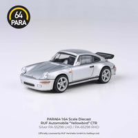 PREORDER PARA64 1/64 1987 RUF CTR Yellowbird Silver LHD PA-55298 (Approx. Release Date : SEPTEMBER 2024 subject to manufacturer's final decision)