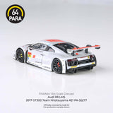 PREORDER PARA64 1/64 Audi R8 LMS 2017 GT300 Team Hitotsuyama #21 PA-55277 (Approx. Release Date : SEPTEMBER 2024 subject to manufacturer's final decision)