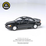 PARA64 1/64 1995 Honda Civic Coupe EJ1 - BLACK LHD PA-55761