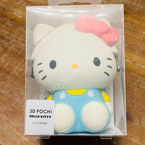 p+g design 3D POCHI HELLO KITTY (Light Blue)